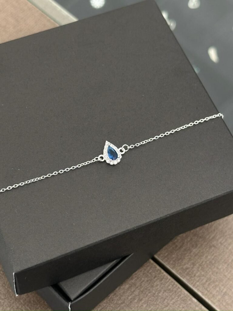 Pulseira gota cravejada